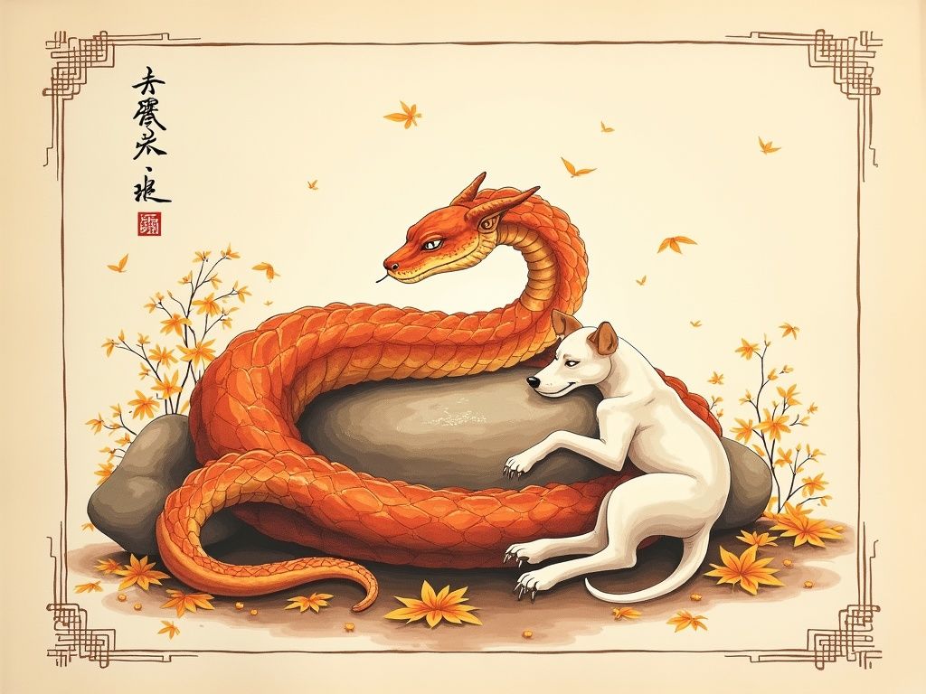生肖两两深度配对示意图