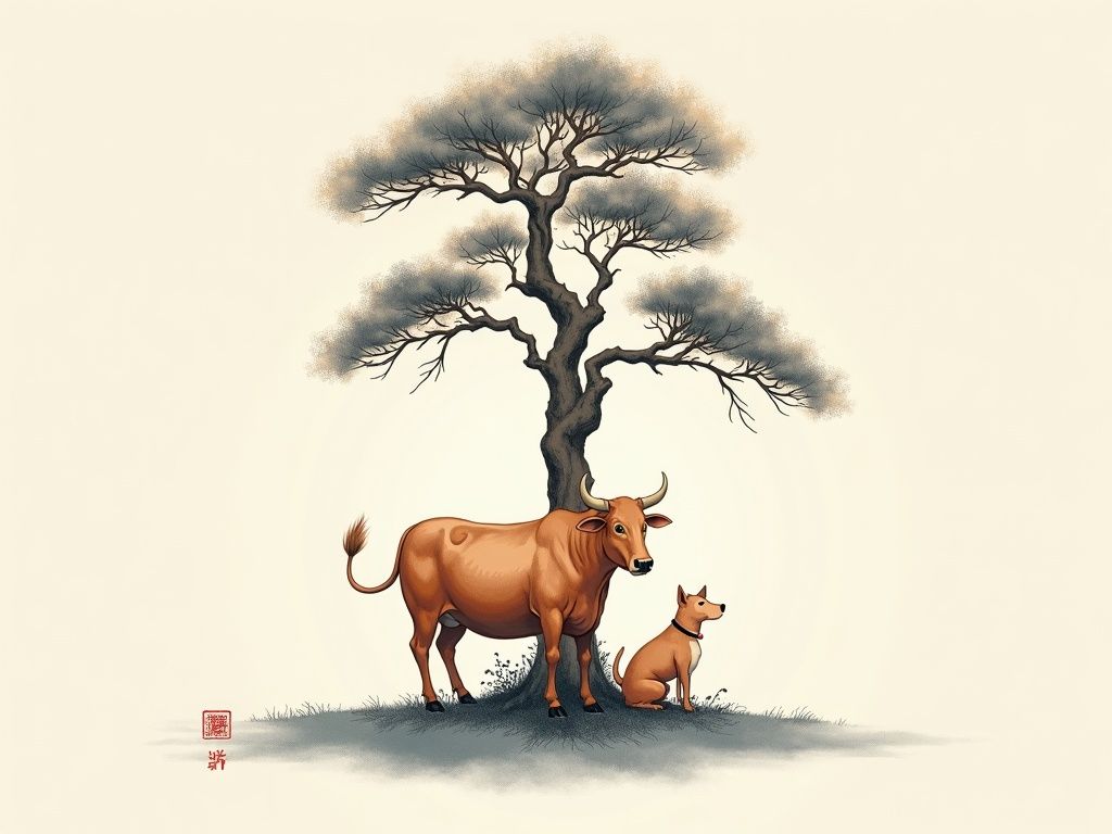 生肖两两深度配对示意图