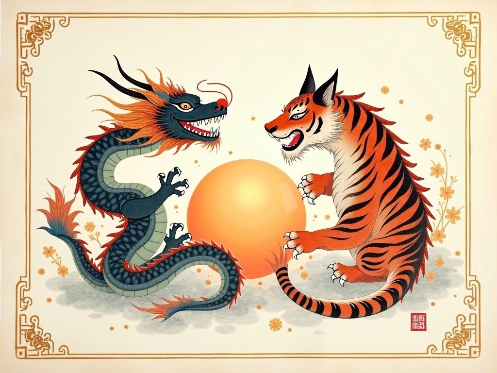 生肖两两深度配对示意图