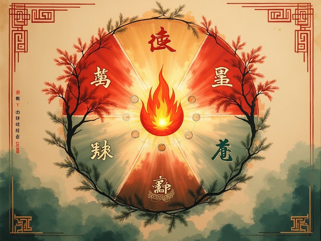 五行属性深度详解示意图