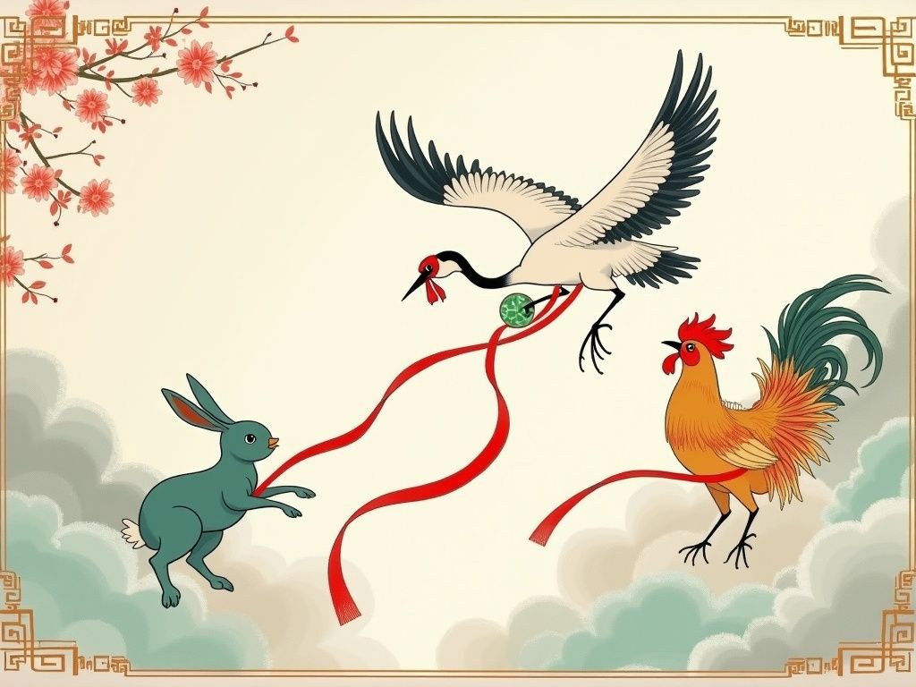 相冲生肖与化解示意图