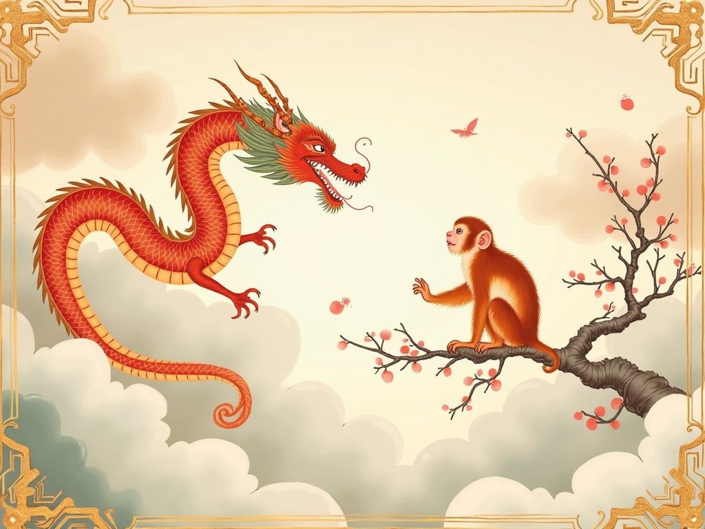 属龙和属猴配对详解 三合婚姻指数与相处之道