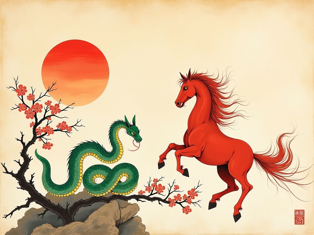 属蛇和属马配对详解 婚姻指数与平和关系化解方法