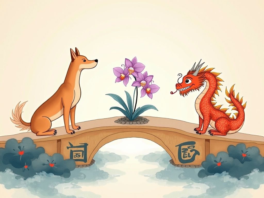 生肖两两深度配对示意图