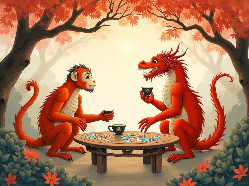 生肖两两深度配对示意图