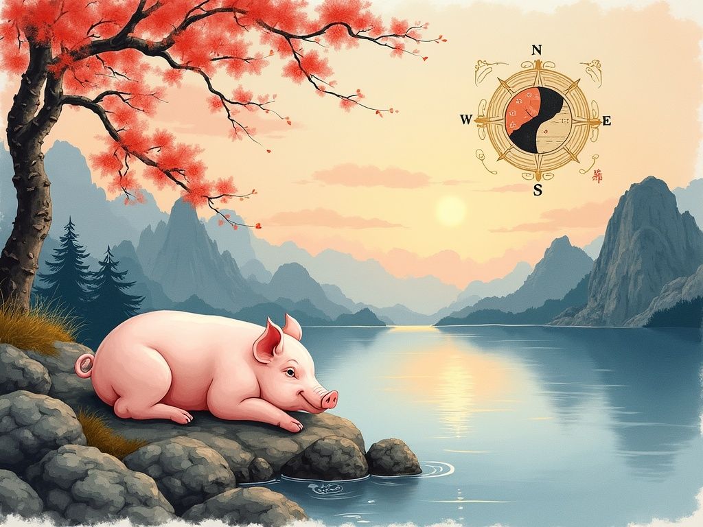 属猪的守护方位在哪个方向 属猪家居风水方位指南 属猪的吉利方位详解