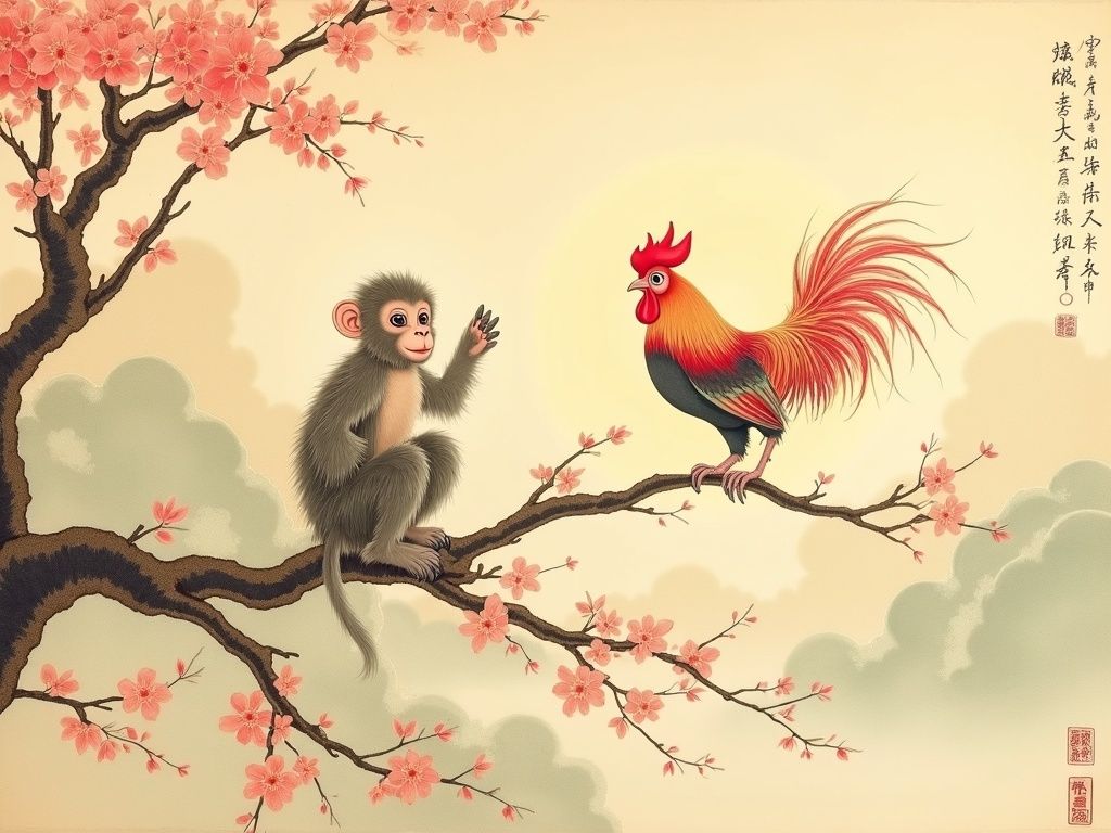 属猴和属鸡配对详解 平和相处的爱情与婚姻
