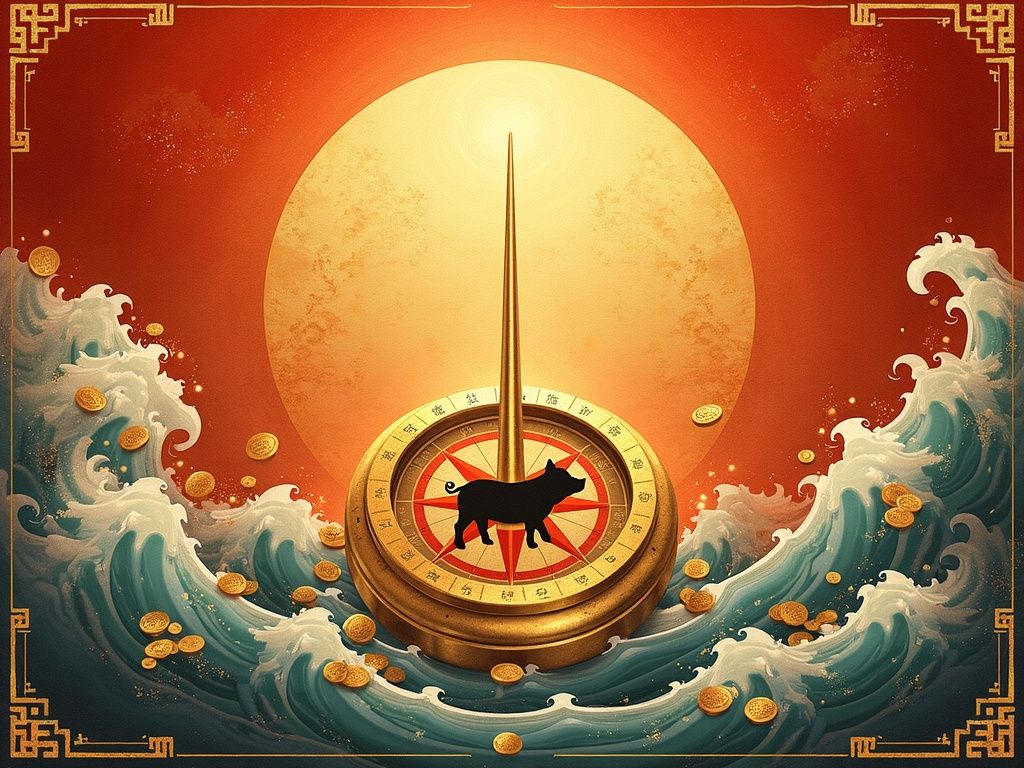一生财运轨迹示意图