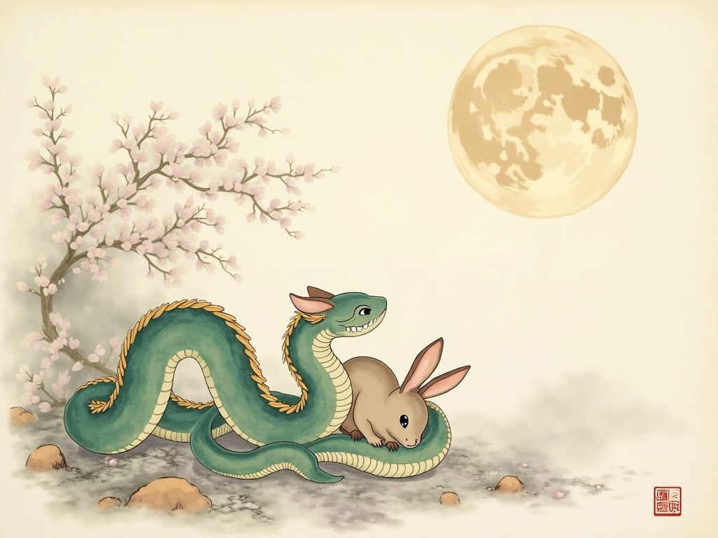 属蛇和属兔配对详解 平和关系的婚姻幸福指数