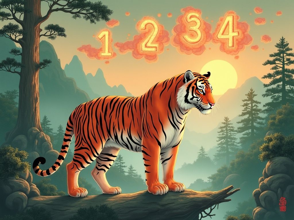 属虎的幸运数字是几 属虎吉时与吉日推荐 属虎开运数字组合详解