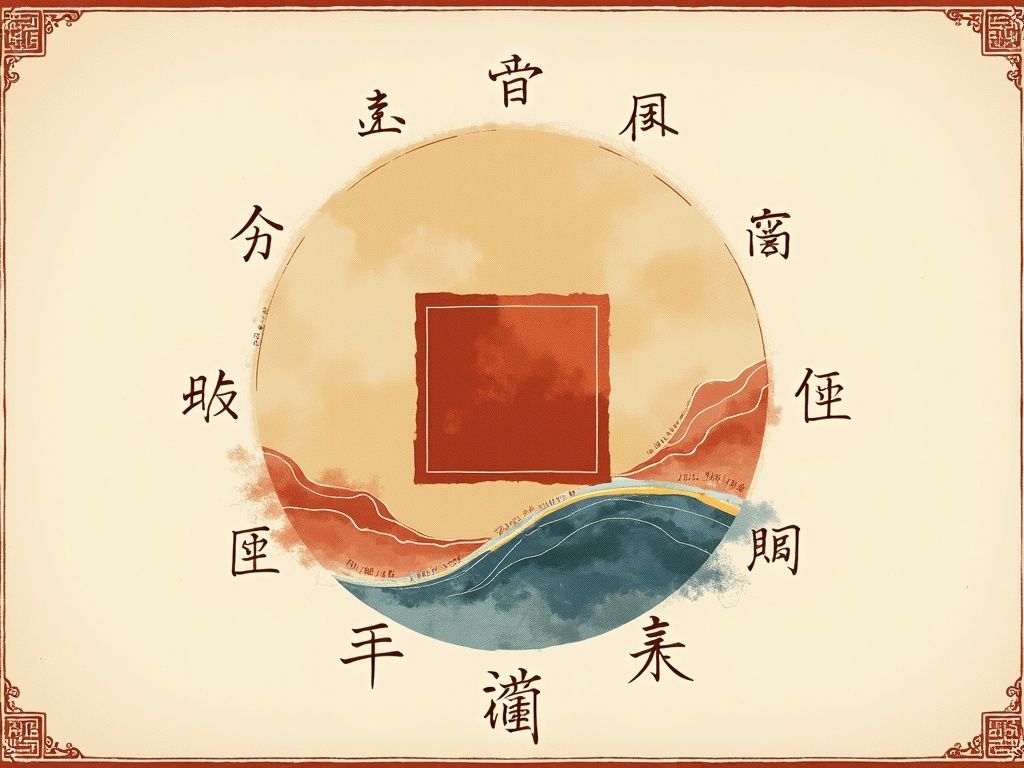 终身幸运颜色示意图