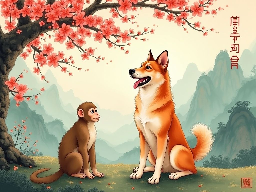 属狗和属猴配对详解 平和关系下的婚姻相处之道