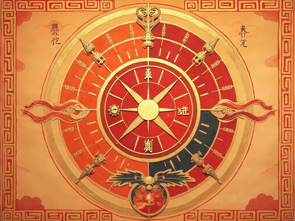 一生财运轨迹示意图