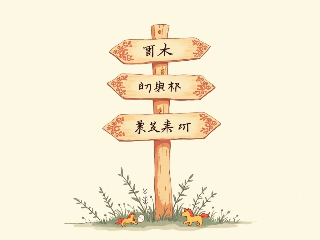 男宝宝起名宜用字示意图