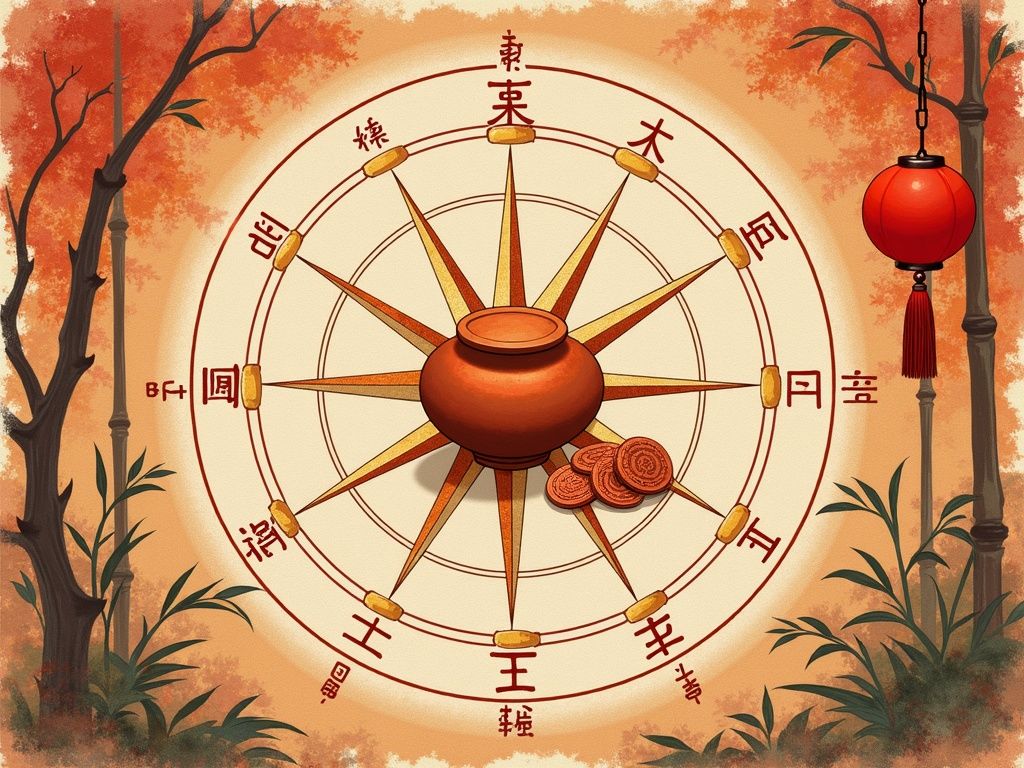 一生财运轨迹示意图