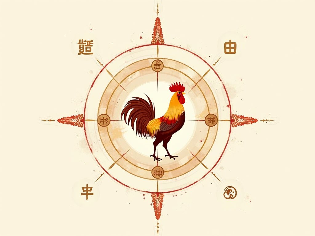 守护方位与开运风水示意图