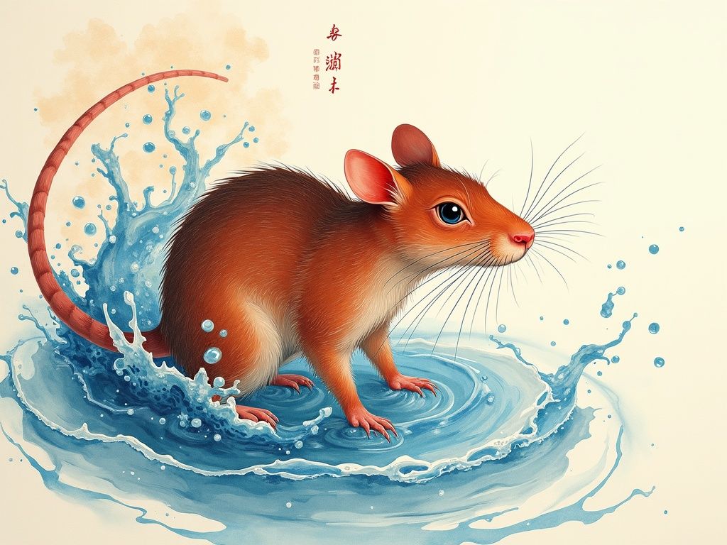 属鼠五行属性深度详解:属鼠五行属水及与五行的关系怎么看