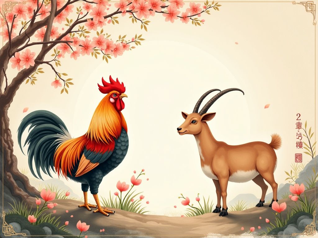 属鸡和属羊配对详解 平和缘分与婚姻经营之道