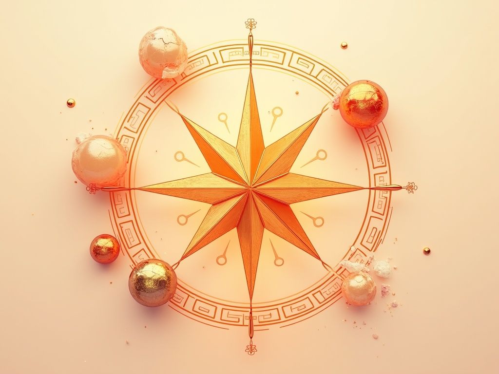 守护方位与开运风水示意图