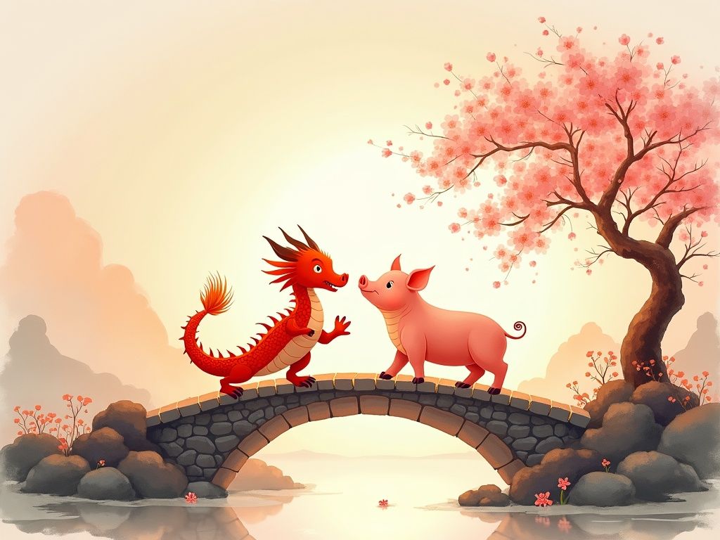 生肖两两深度配对示意图