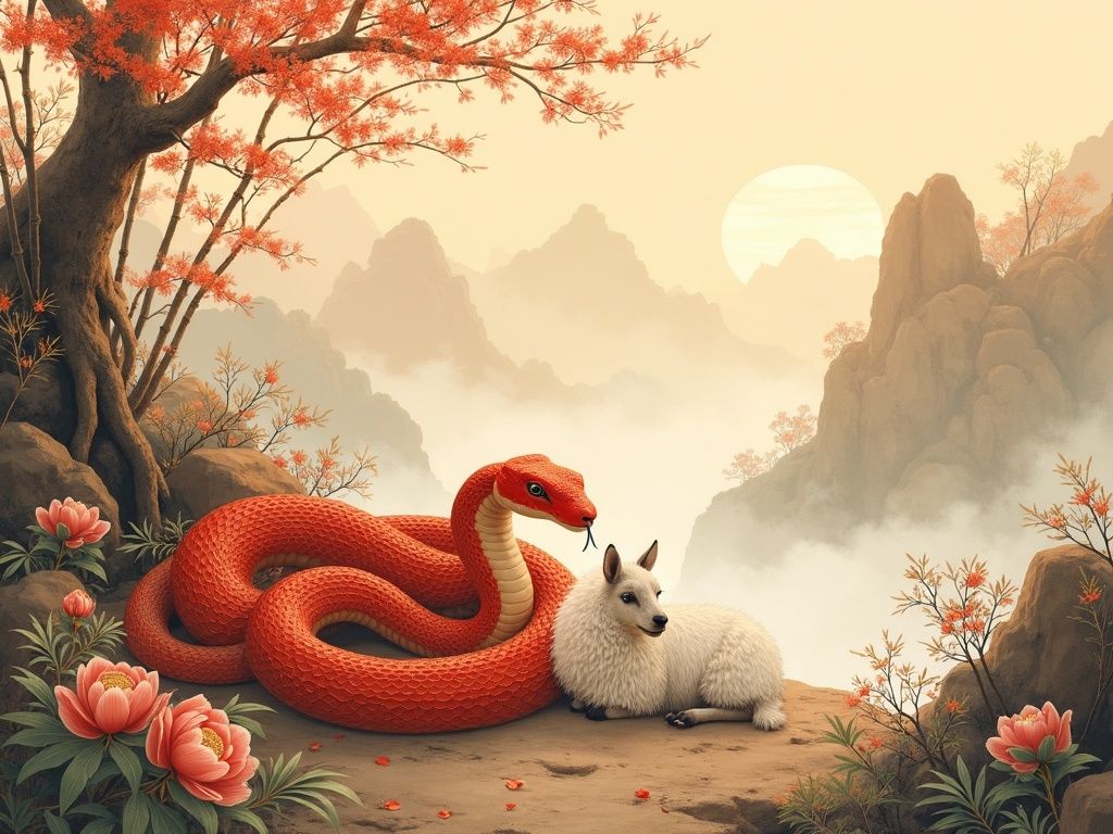 属蛇和属羊配对详解 平和命局婚姻经营之道