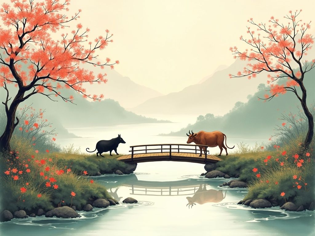 生肖两两深度配对示意图