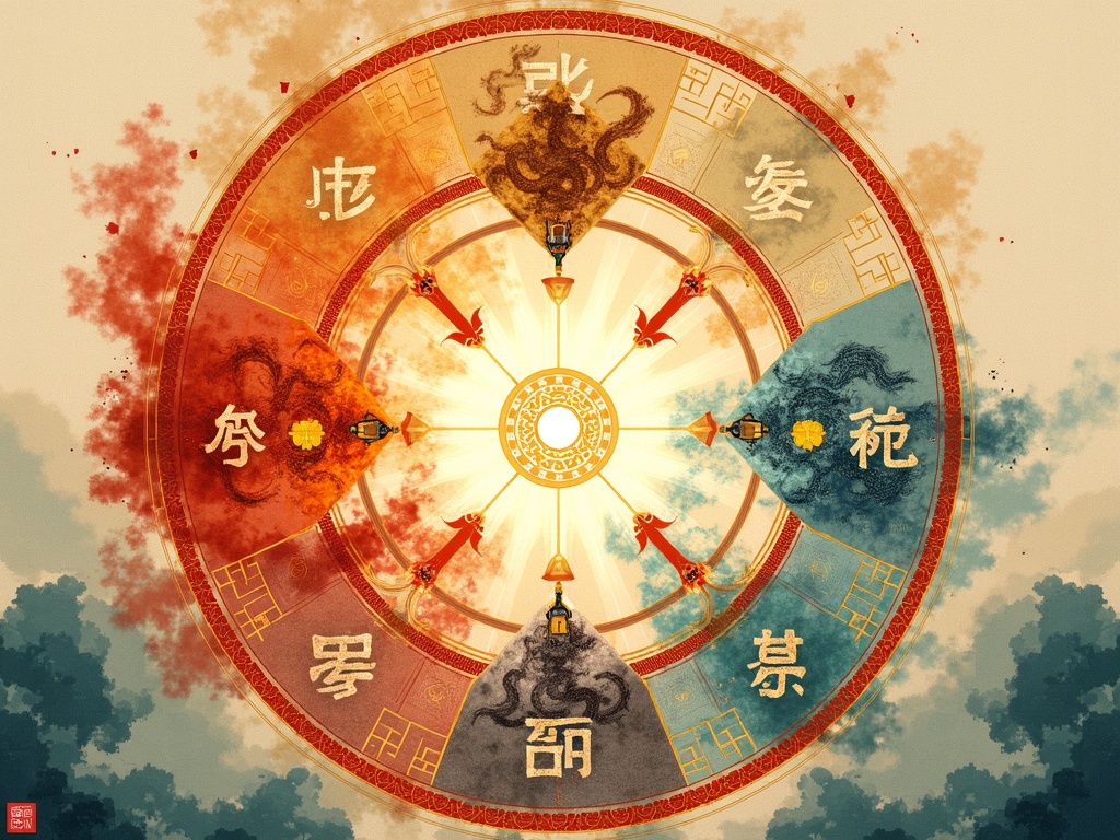 五行属性深度详解示意图