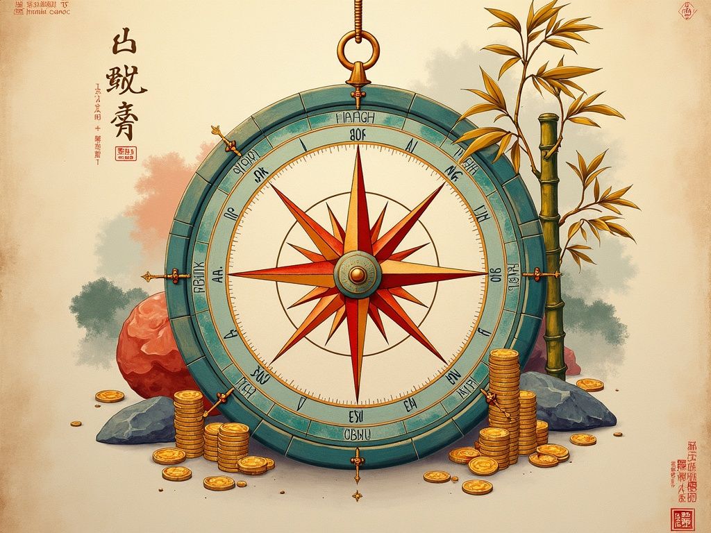 一生财运轨迹示意图