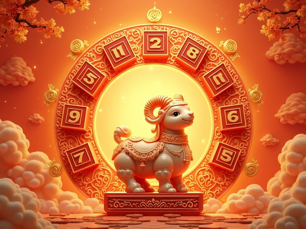 幸运数字与吉时示意图