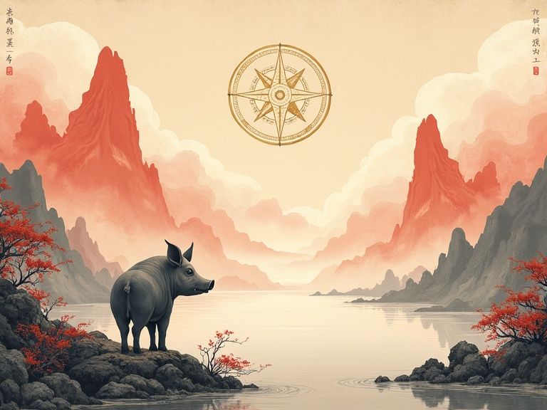 属猪的守护方位在西北_家居风水开运与五行布局详解